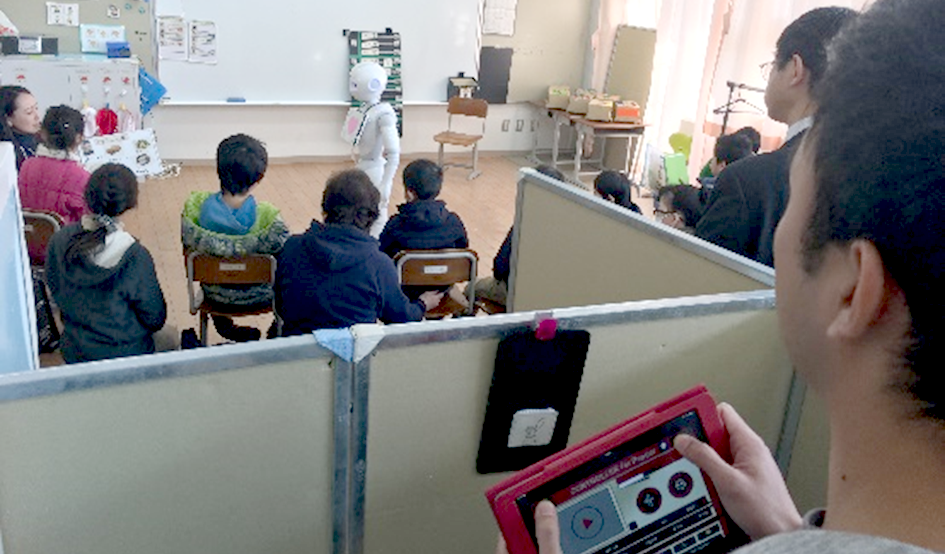 小学部での授業実践(帰りの会)