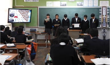 国語科 市内教務主任研修で公開授業