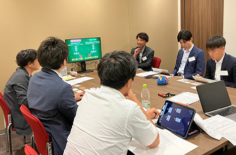 写真:グループディスカッション