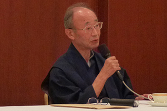 第28回有識者会議　基調報告：山折哲雄さん（座長、国際日本文化研究センター名誉教授）