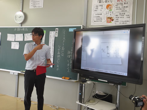 写真：視覚化・焦点化のためのICT活用