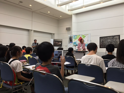 写真：修学旅行に