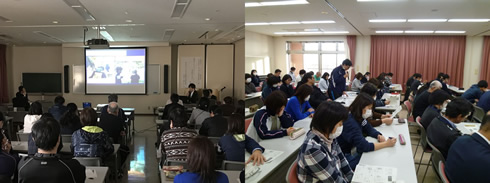 写真：成果報告会を開催しました。