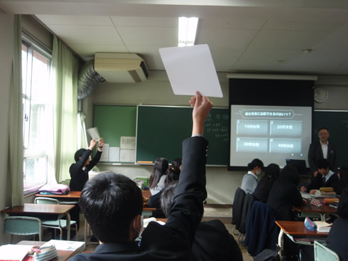写真：WYSH教育の試み