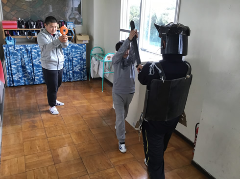 写真：職員の間でＩＣＴ機器活用の機会が増えました。
