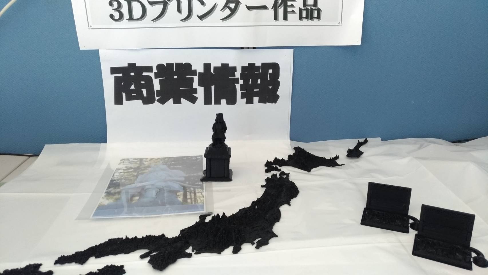 写真：成蹊展での展示発表