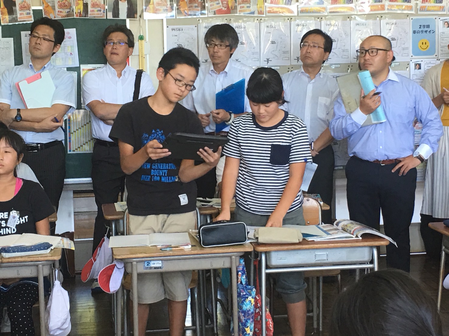 写真：iPadを使ってプレゼンしよう！