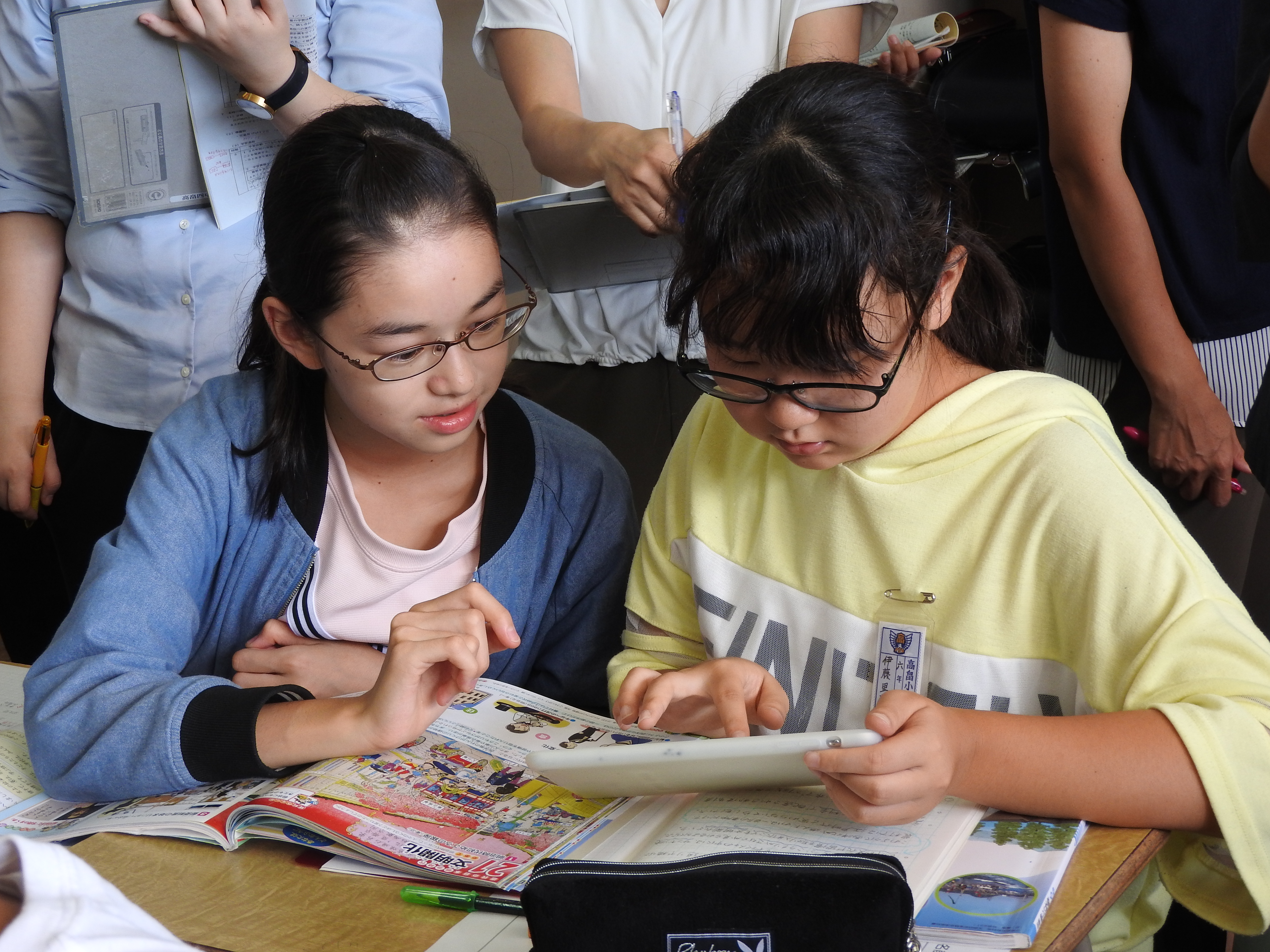 写真：iPadを使ってプレゼンしよう！