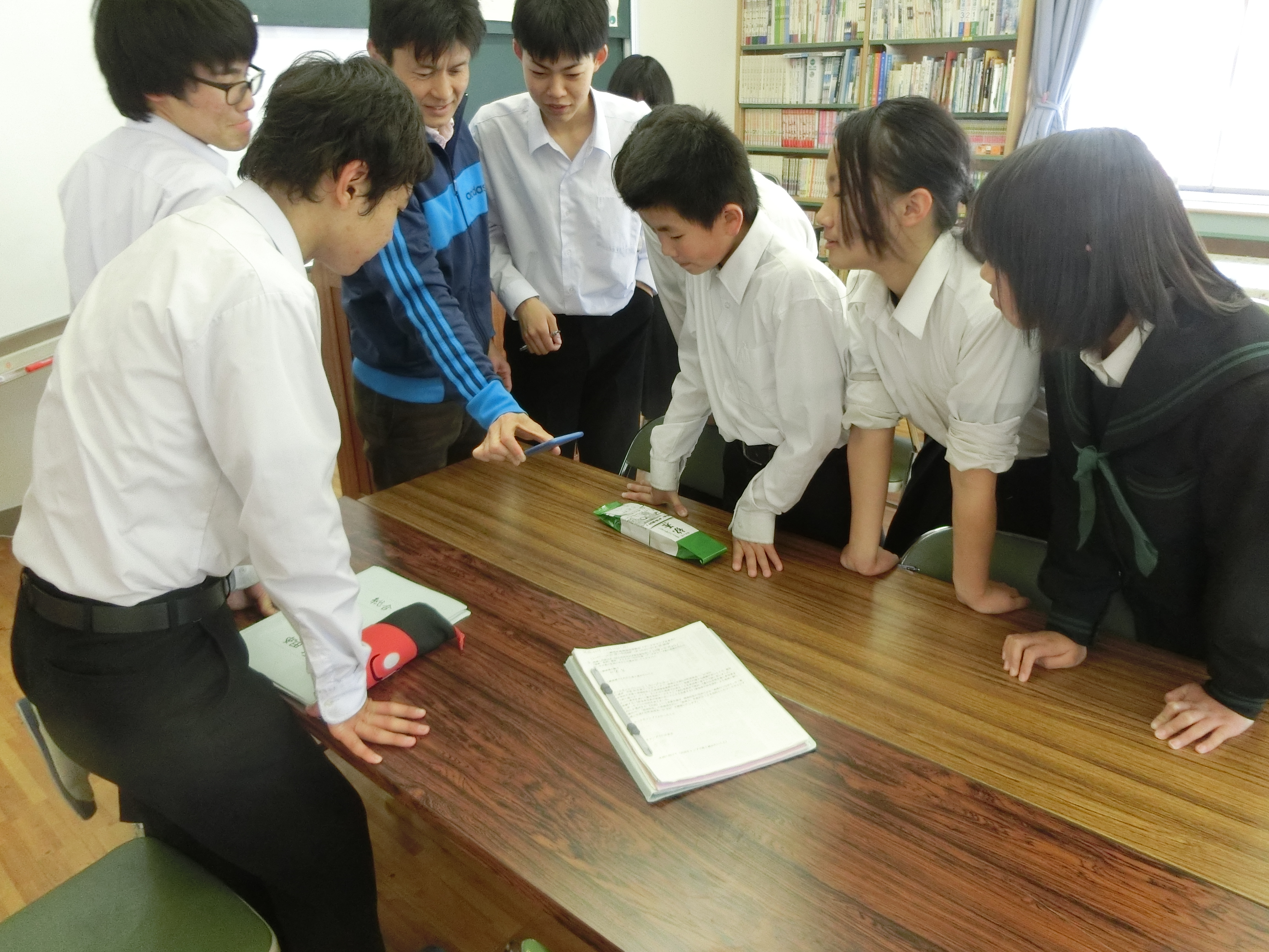 写真：郷土学習（日置川観光学習学）のまとめ