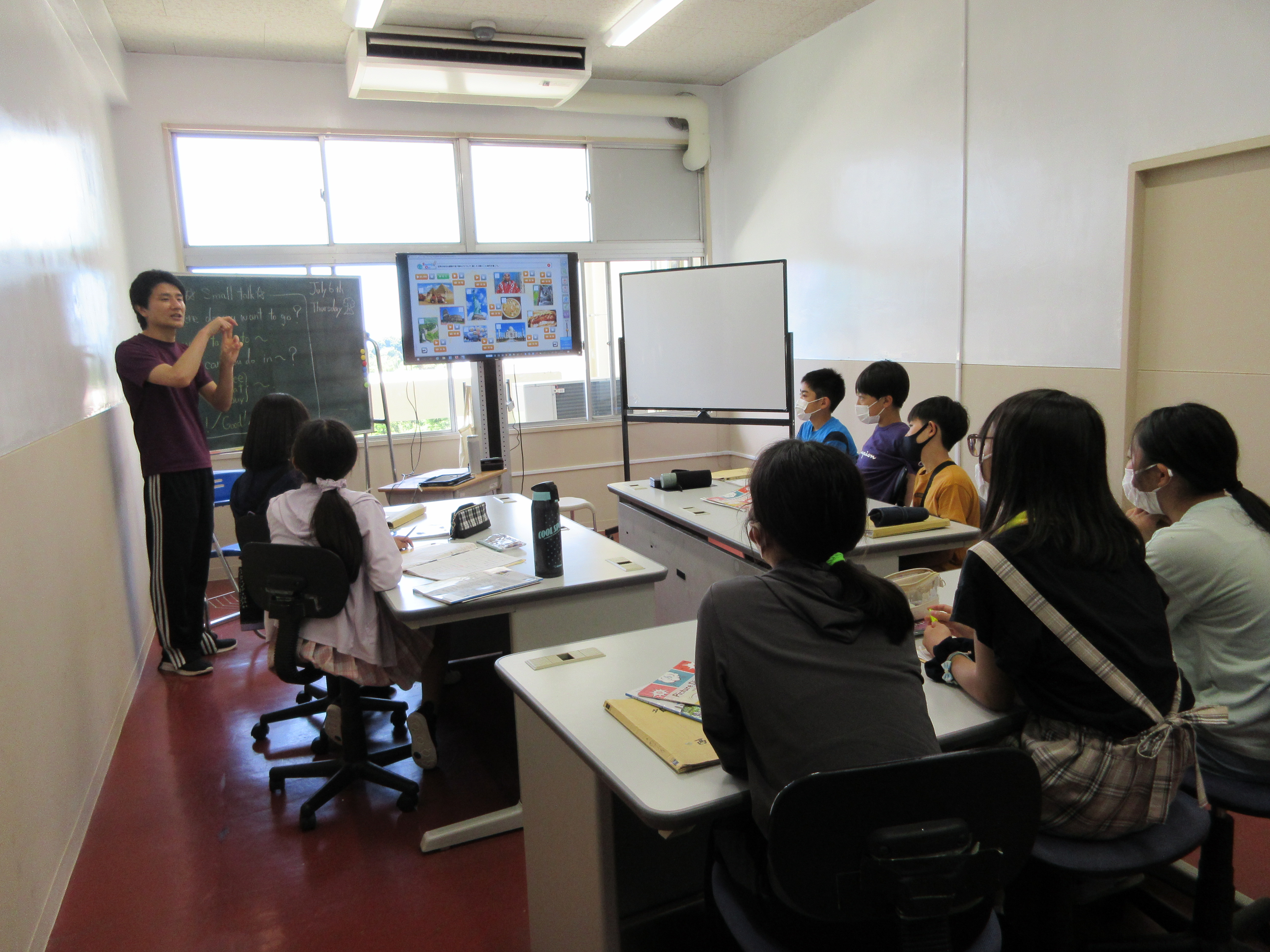 写真：スタジオでの学び