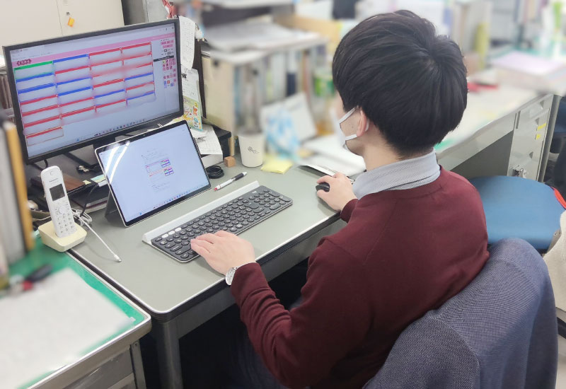 写真:ICTを活用した校務の効率化・自動化