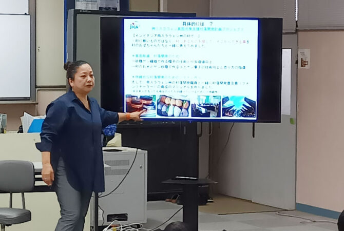 国際理解授業「日本の国際協力について」