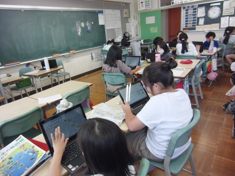 写真:やってみよう!自由進度学習☆