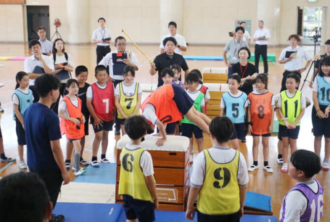子ども自らが学びとる体育の授業