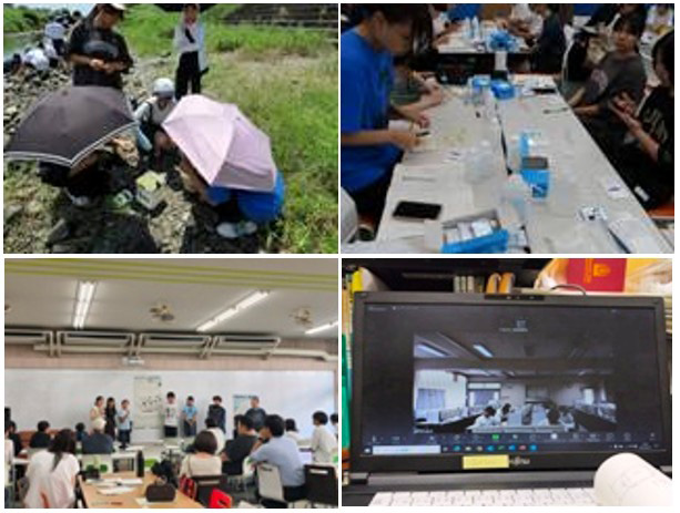 写真：一人1台端末を用いた双方向性 生物実験・実習システムを用いた教員研修