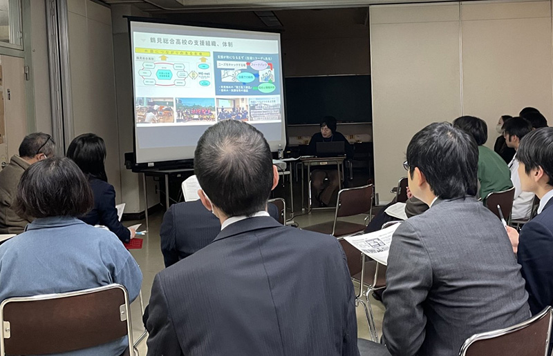 写真：外国につながりのある生徒の個別支援を踏まえた今後の支援体制