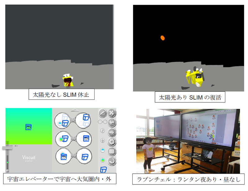 写真：タコラッチ・ミニとビスケットを活用したプログラミング
