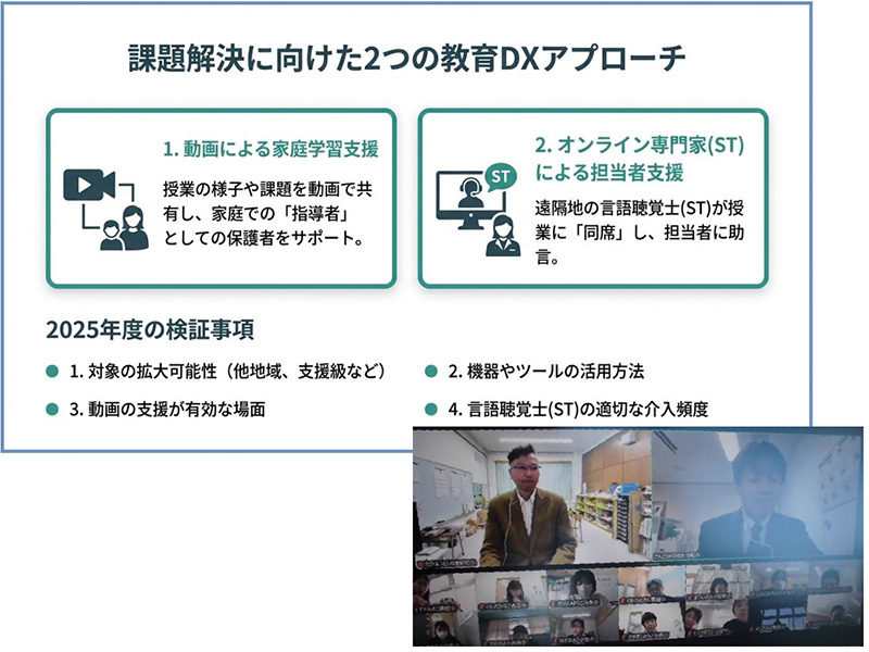 写真：冬季研修会報告　～対面での構音指導を充実させるオンライン支援のあり方～