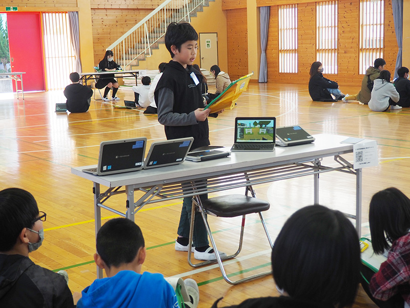 写真：まちづくり学習　学習発表会