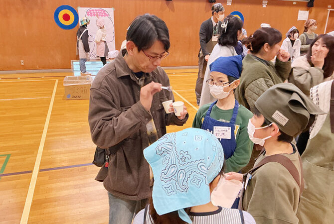 保護者や地域の方に喜んでもらおう！