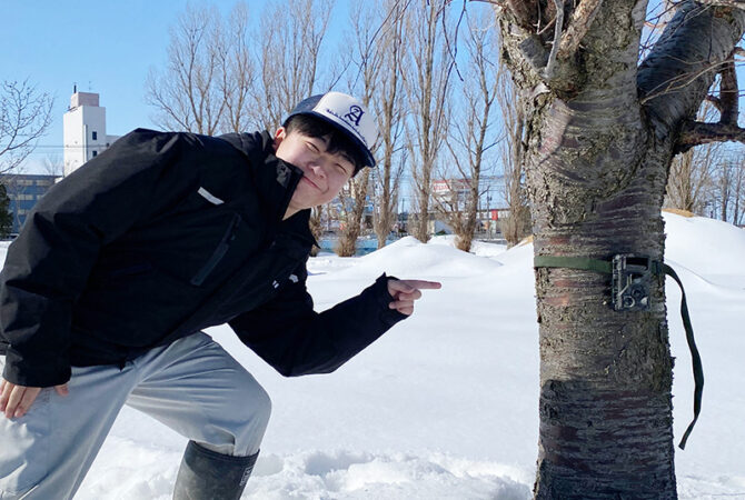 ICT機器を駆使して生産圃場の「野生動物を可視化する」