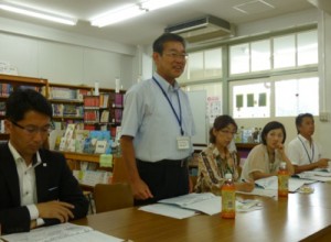 東中学校　山下校長先生