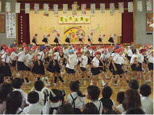 熊本市立出水南小学校の活動の様子1